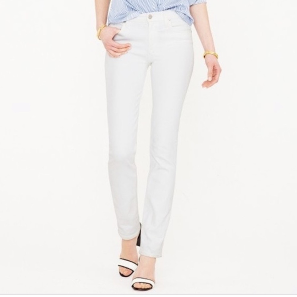 JCREW WHITE MATCHSTICK SZ 27 S